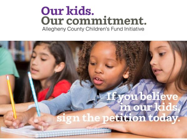 Support Our Children’s Continued Learning and Education: Sign the Allegheny County Children’s Fund Initiative Petition Today!